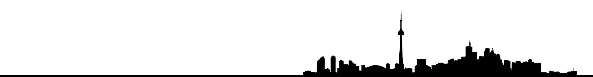 Toronto city skyline